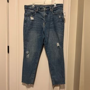 NWT Old Navy Curvy Straight Leg Jeans Women’s sz 16